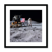 Lunar Jump Framed & Mounted Print