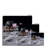 Lunar Jump Photo Art Print