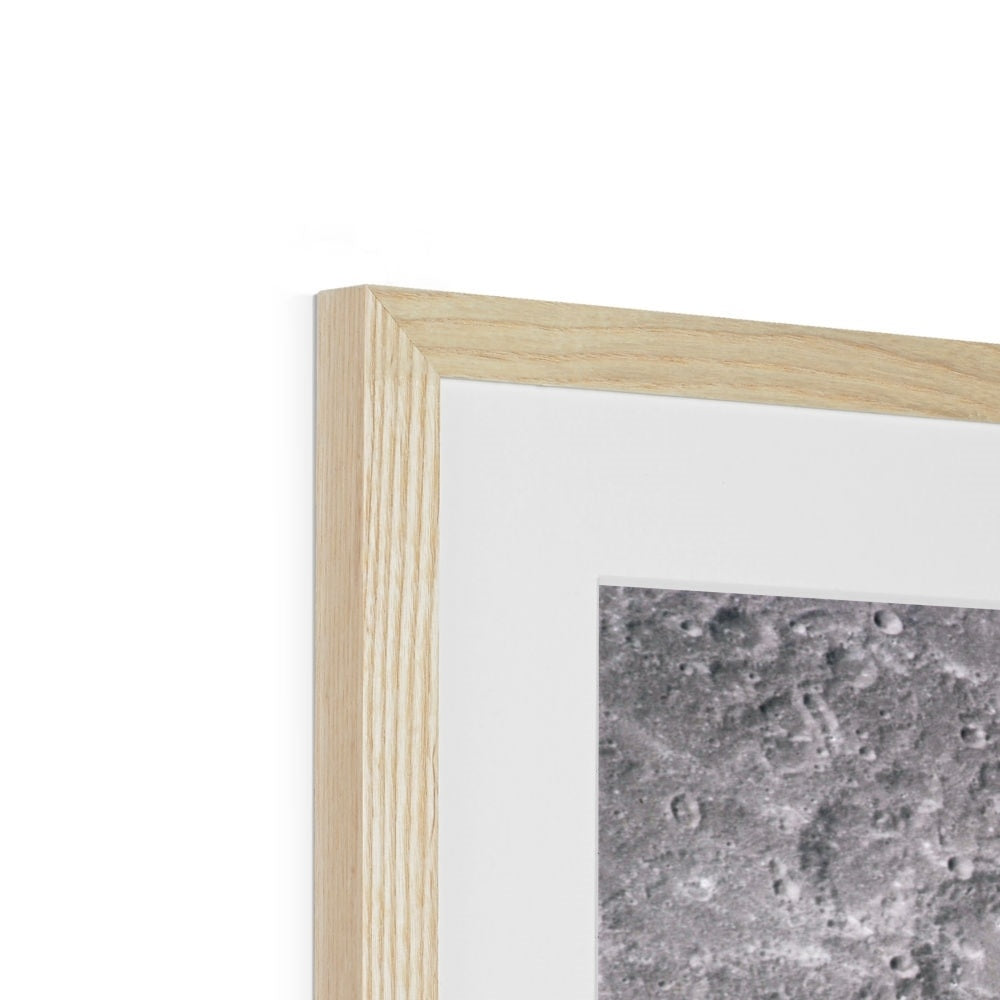 Ancient Craters Framed & Mounted Print