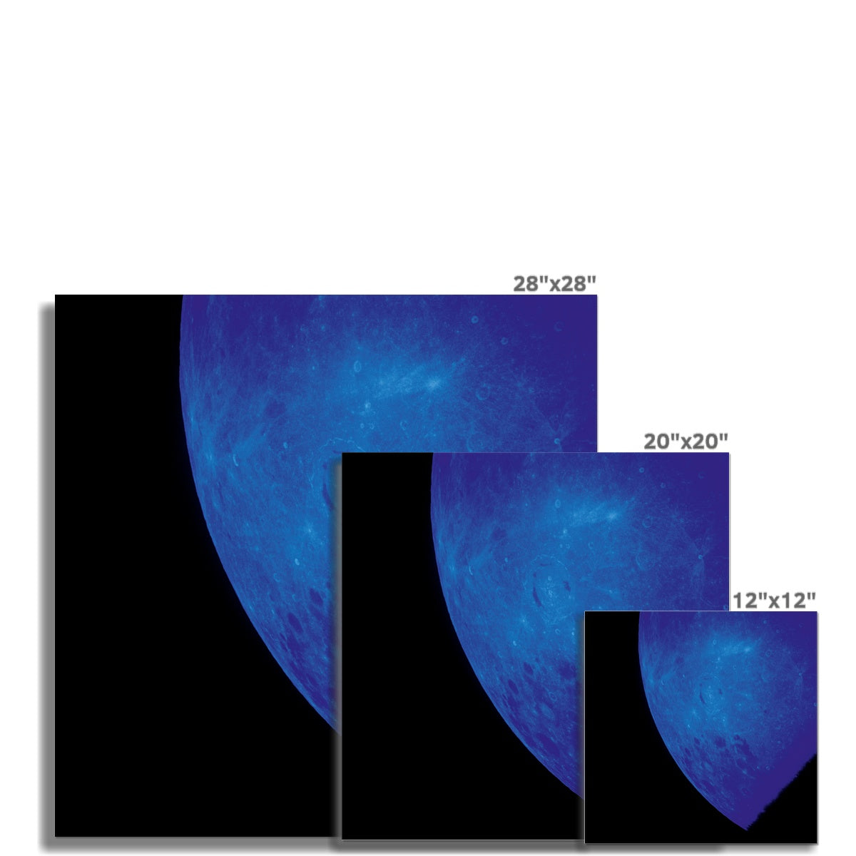 Blue Moon Photo Art Print