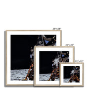 Aldrin's Descend Framed & Mounted Print