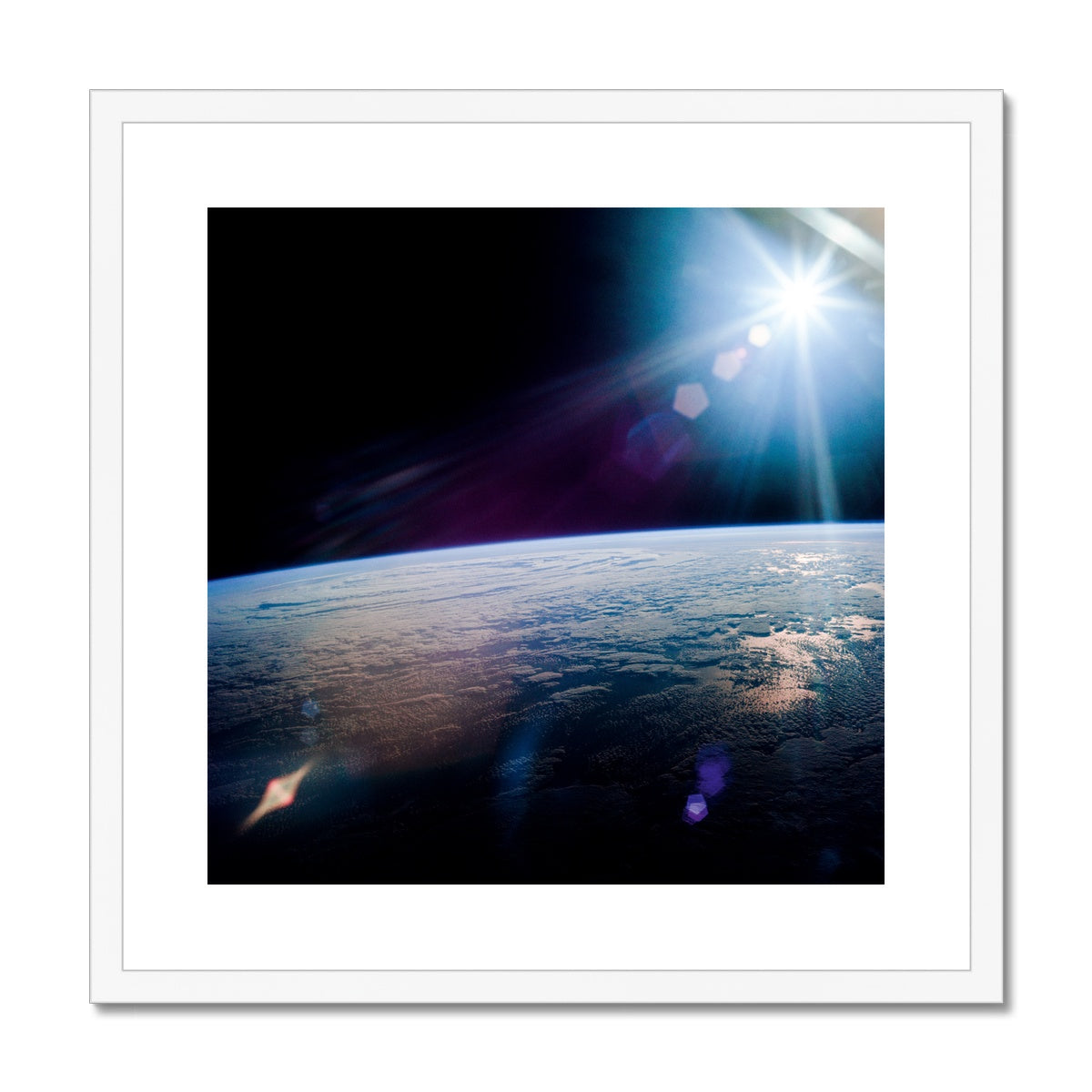 Speckled Earth Framed & Mounted Print