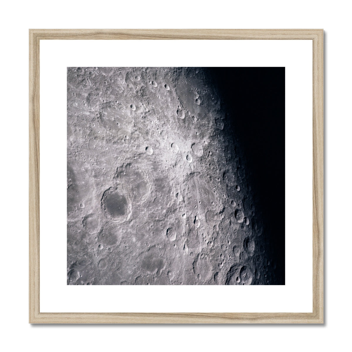 Ancient Craters Framed & Mounted Print